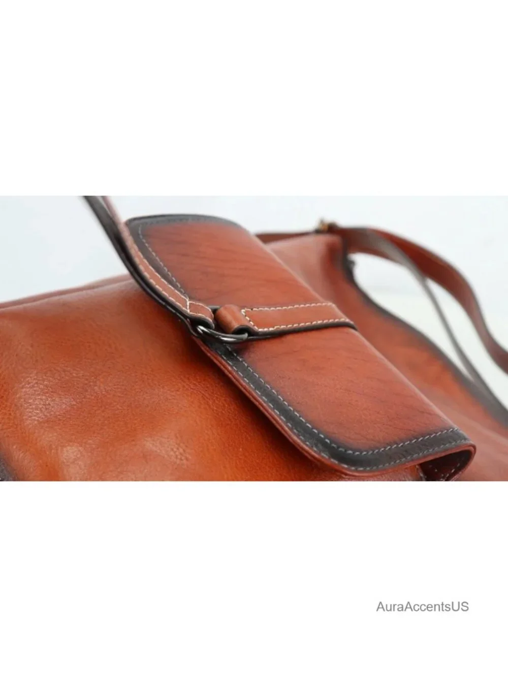 Genuine Leather Convertible Hobo Crossbody Backpack 3-in-1 Purse